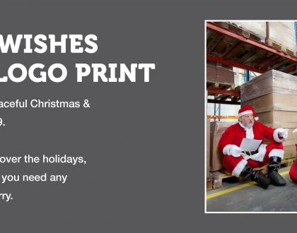 Good wishes from Logo Print